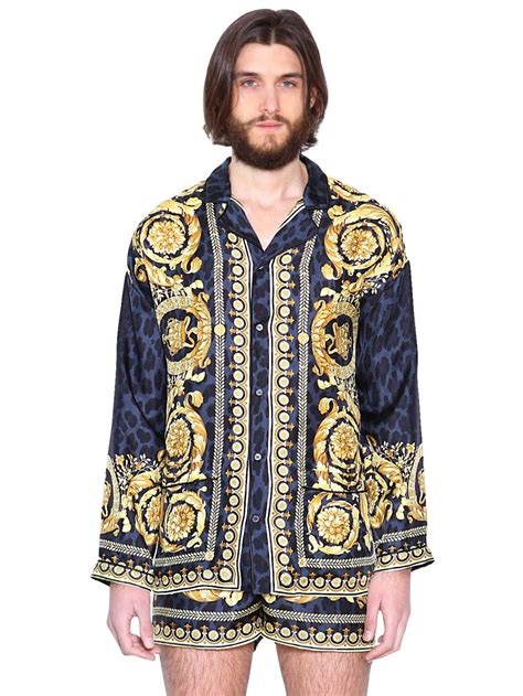 versace pajama set.